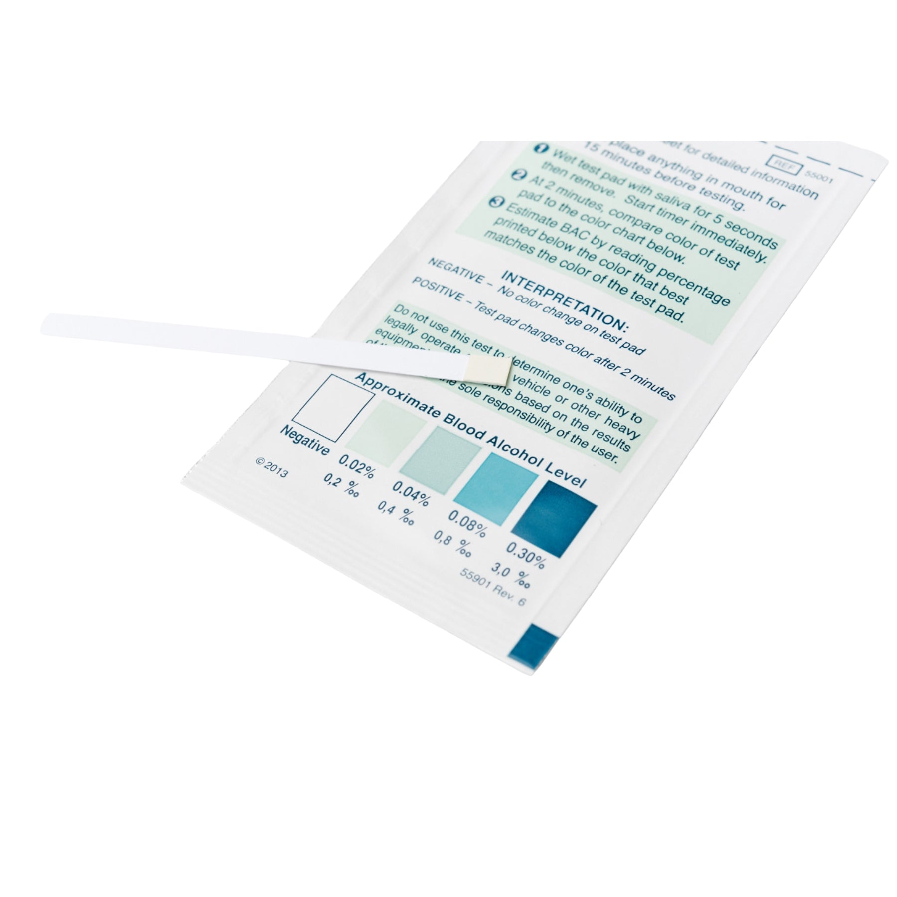 Alco-Screen Saliva Alcohol Test | 55001-25 (24/box)