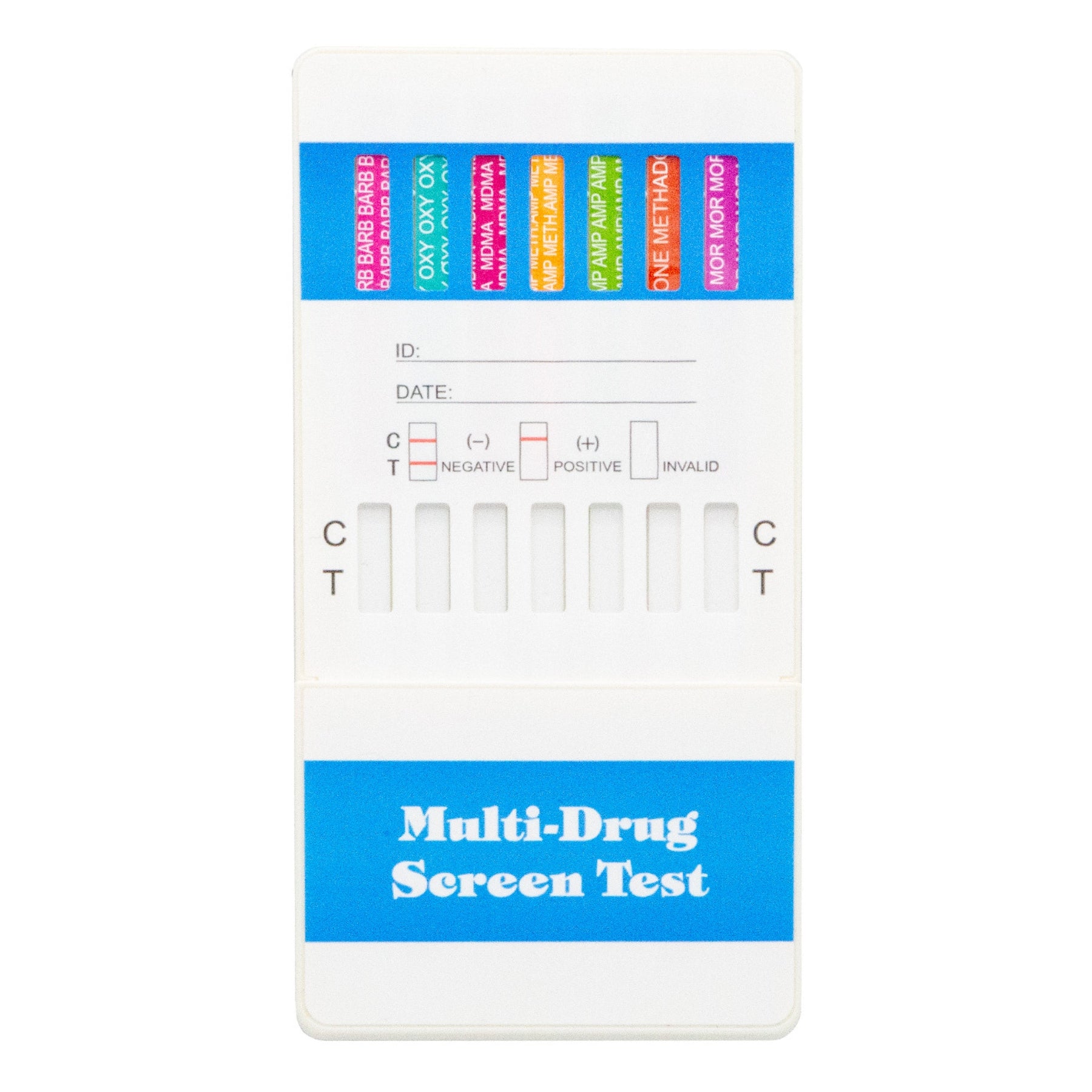 8-panel Multi-Drug Urine Test Card | W3884 (25/box)