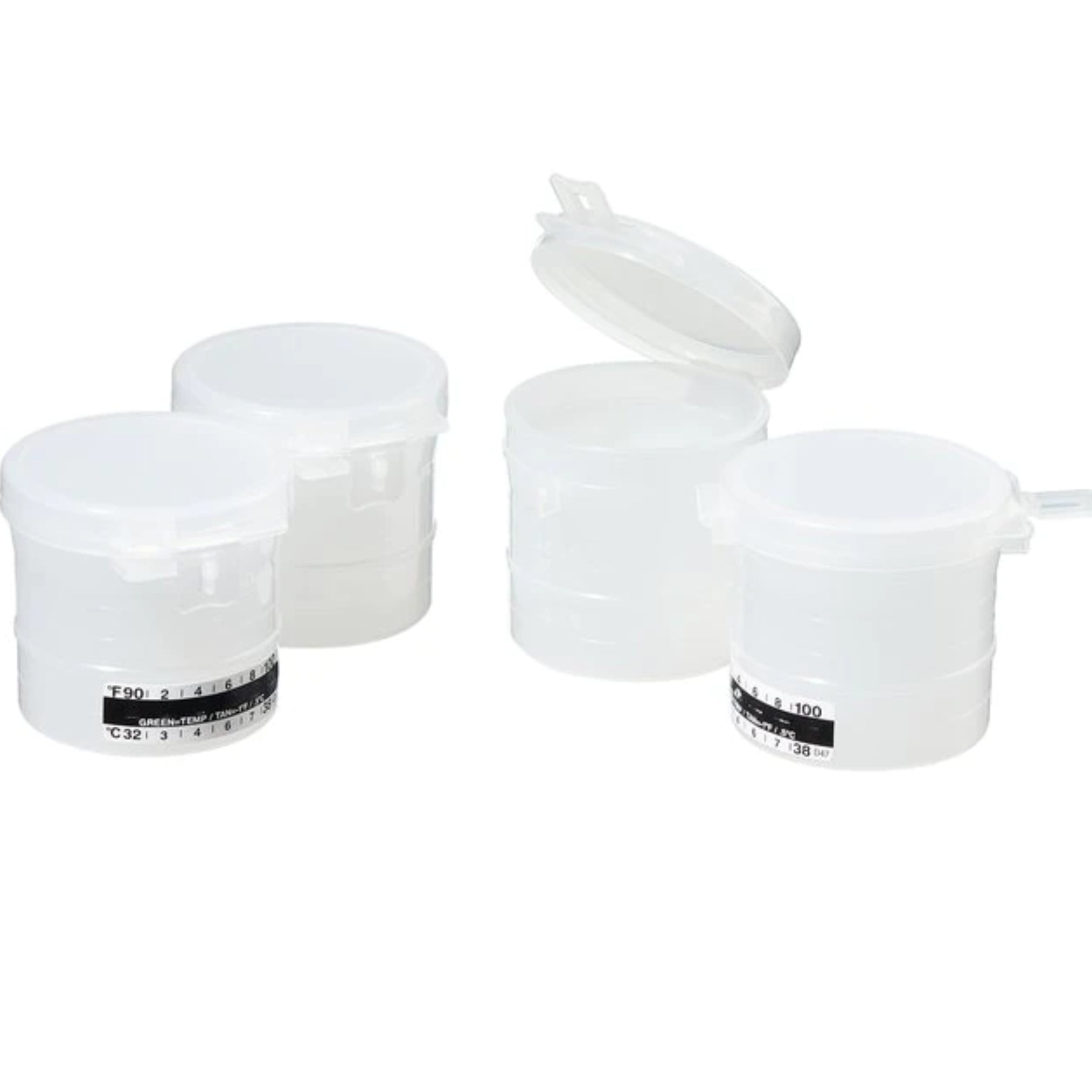 Flip Top Collection Cups w/Temp Strip | 10065