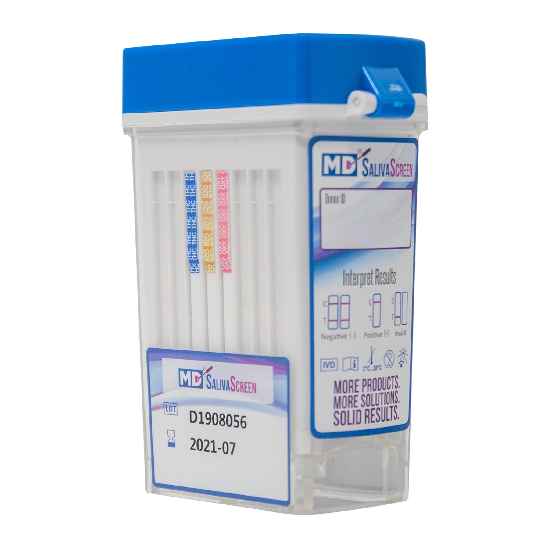 10-panel MD SalivaScreen Drug Test | MD-S6101 (25/box)