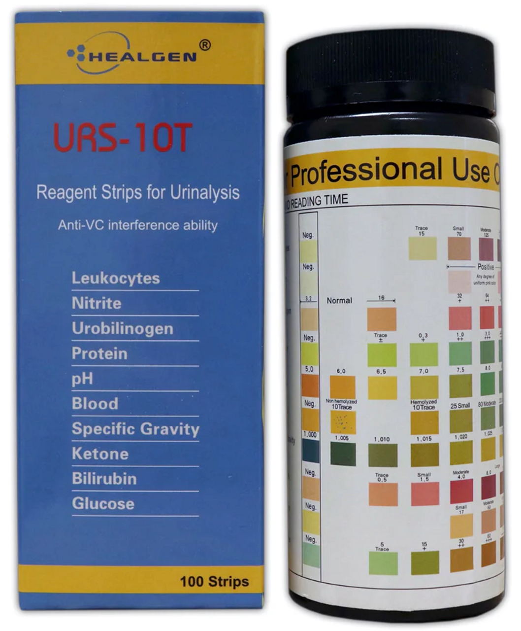 10 Parameter Urinalysis Strips | URS-10T