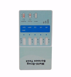 3 panel Urine Drug Test Kits | Dip Cards WDOA-234 (25/box) - ToxTests