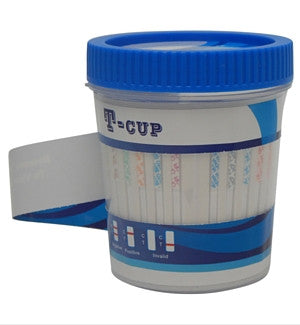 5 panel Urine Drug Test Kits | T-Cup TDOA-254A3 (25/box) - ToxTests