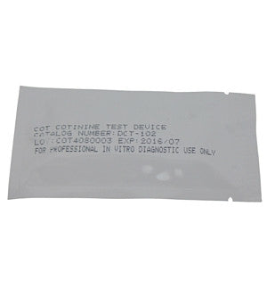 NicQuick Cotinine (Nicotine) Test Cassette Kit | DCT-102 - ToxTests