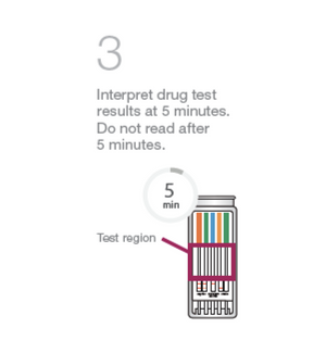 7-panel T-Cube Saliva Drug Test | TCube-7PCPB (25/box) - ToxTests