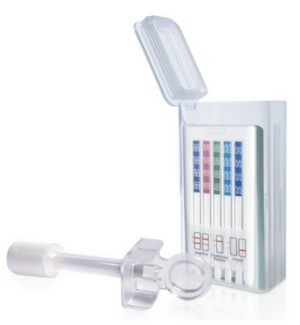 10-panel T-Cube Saliva Drug Test | TCube-10BMP (25/box) - ToxTests