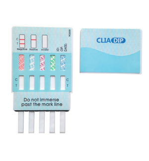 6 panel Urine Drug Test Kits | Dip Cards WDOA-564 (25/box) - ToxTests
