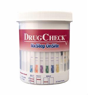 10-panel DrugCheck® NxStep Test Cup | 61015 (25/box) - ToxTests