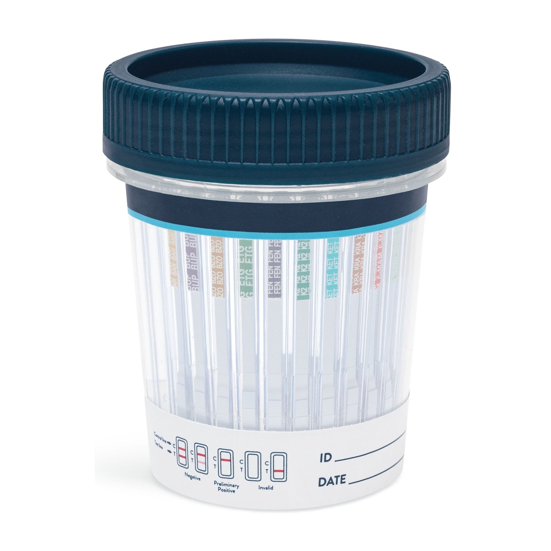 17 panel iSCREEN Drug Screen Slim Cup | ABTDUAF117701A (25/box)