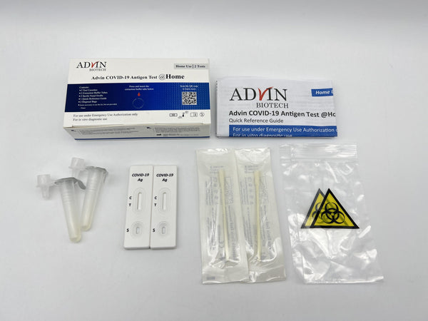 [Antigen Test] Advin COVID-19 Antigen Test @Home (288/case)