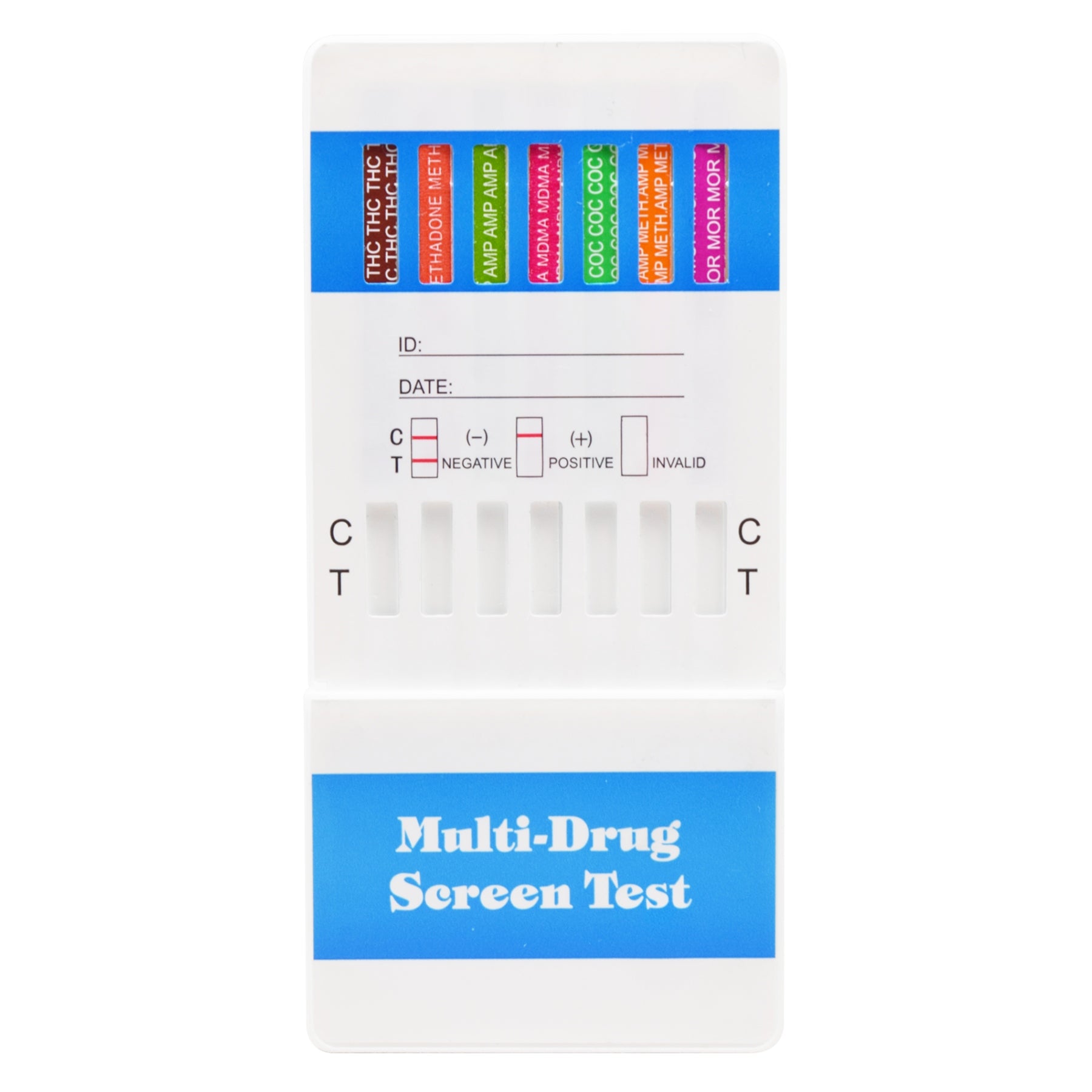 8-panel Multi-Drug Urine Test Card | W384 (25/box)