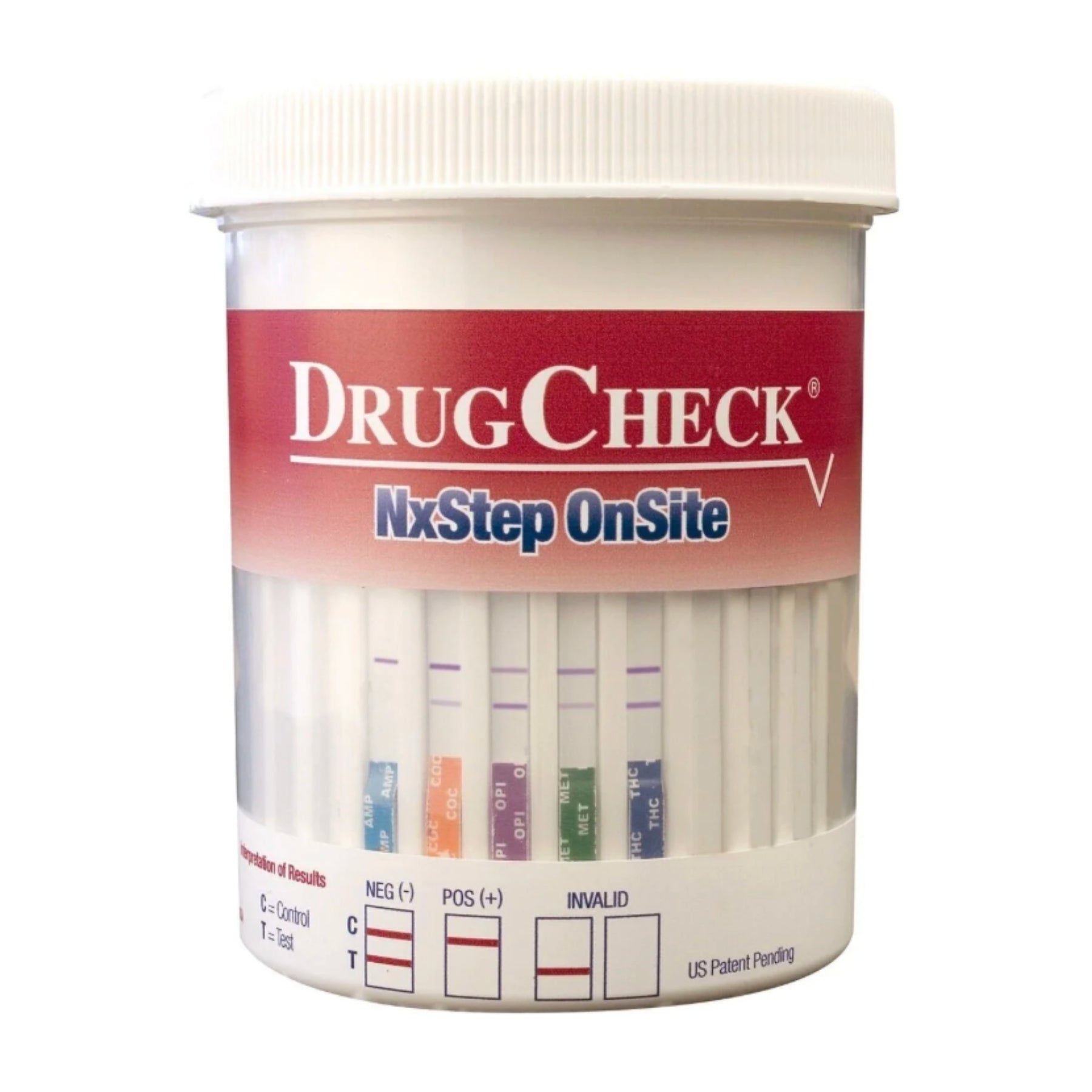 10 Panel DrugCheck NxStep Test Cup | 61008-3-FUO (25/box)