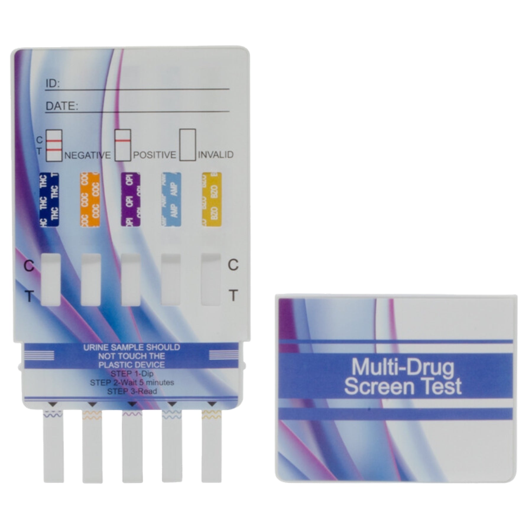 6 Panel Healgen Drug Test Dip Card | HDOA-265 (25/box)
