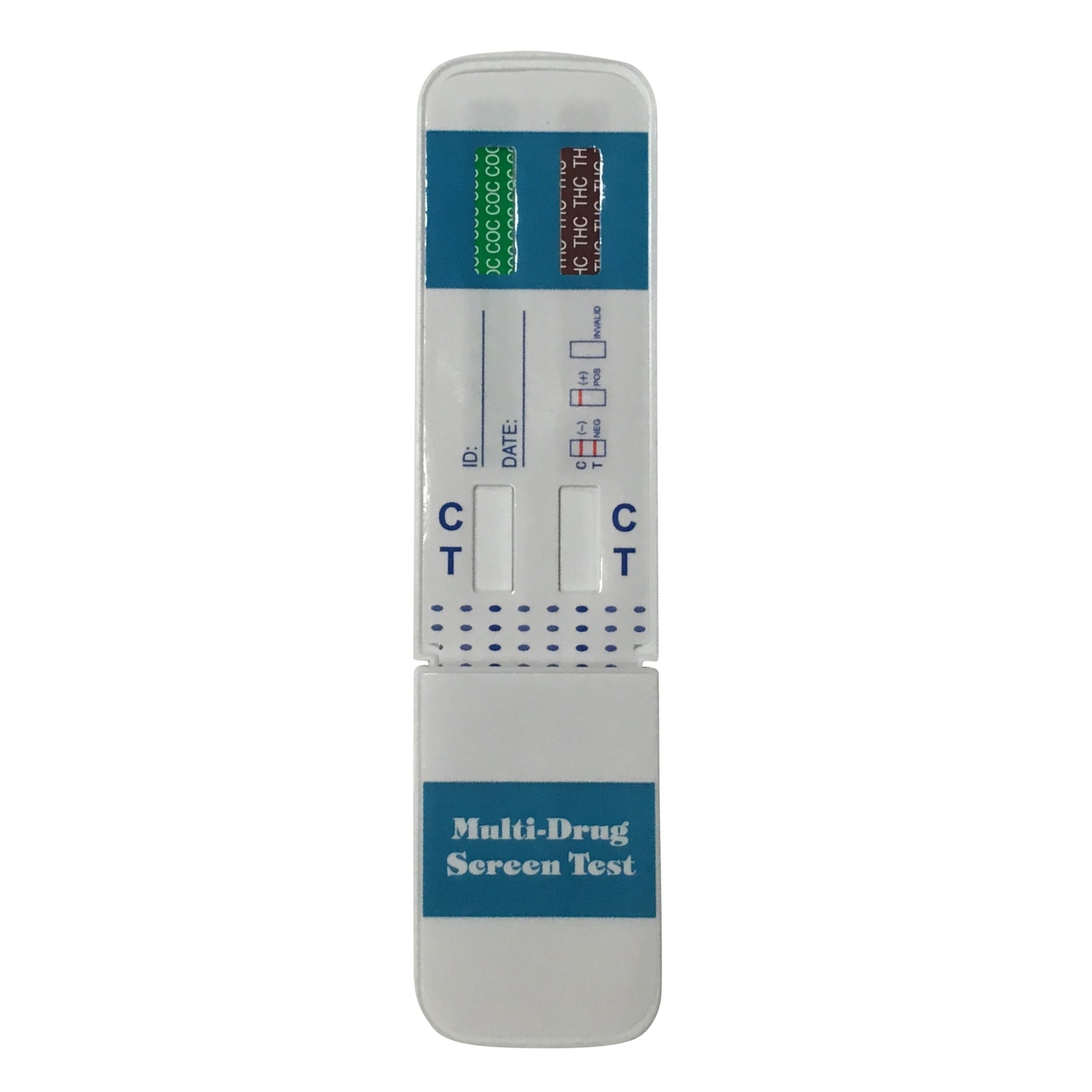 2-panel Multi-Drug Urine Test Card | W424 (25/box)