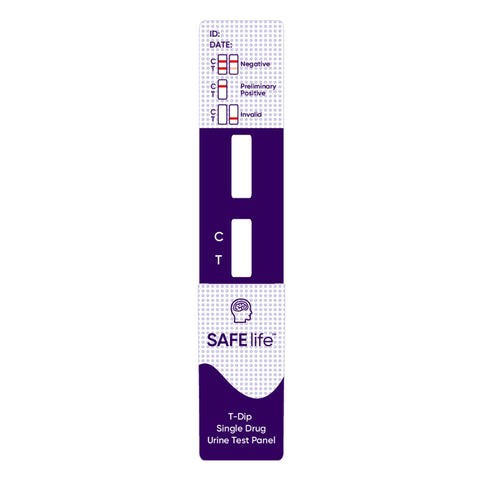 Methaqualone SAFElife T-Dip Urine Drug Test | WMQL-114 (25/box)