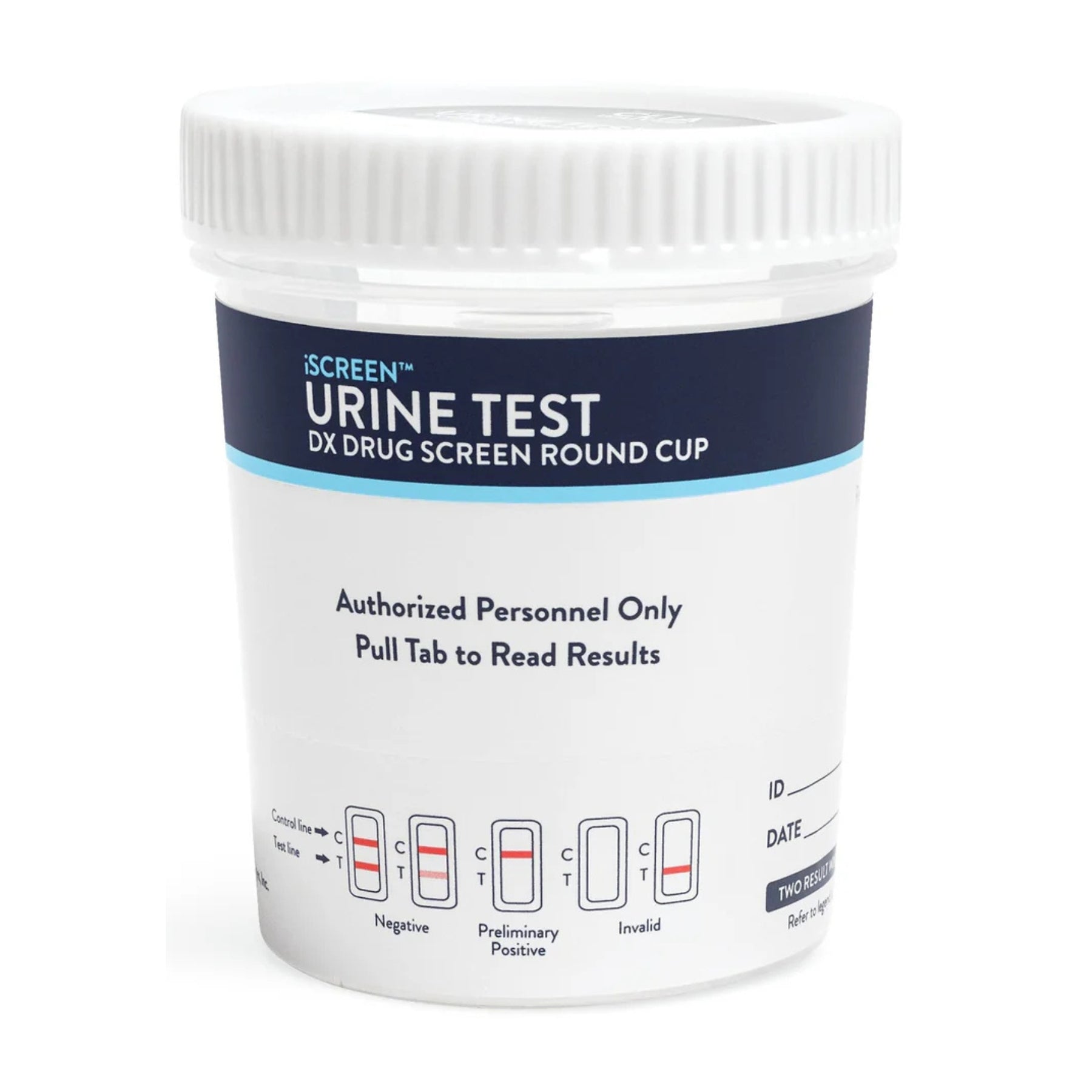 14 panel iSCREEN DX Drug Screen Round Cup | ABTDUAW114702B (25/box)