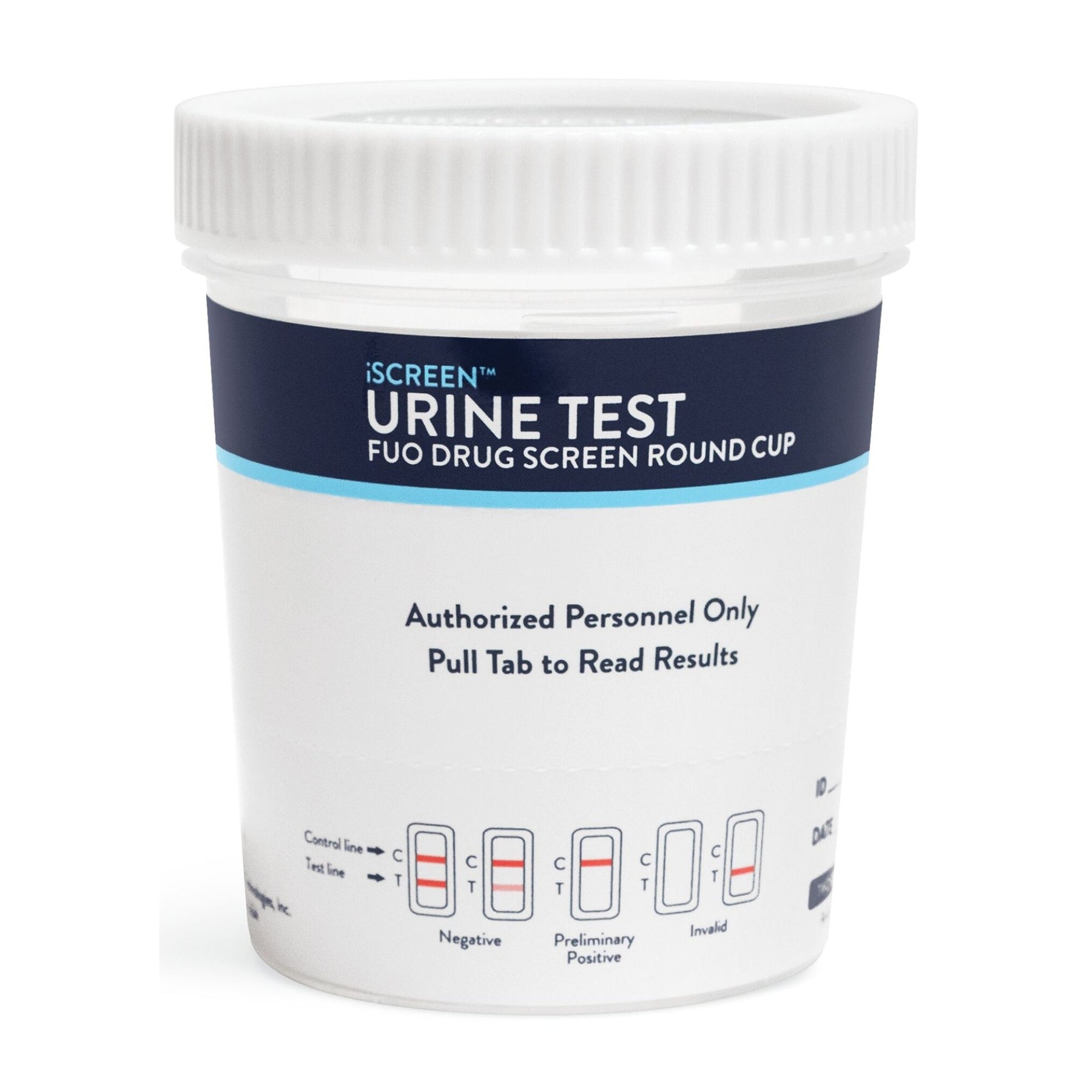 13 panel iSCREEN Drug Screen Round Cup | ABTDUAF113702B (25/box)