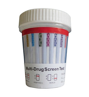 5 panel Multi Drug Test Cups | ABCup-05-10 (25/box) - ToxTests