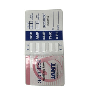 5-panel Accutest Drug Test Dip Card Kit | DS134AC425 - ToxTests