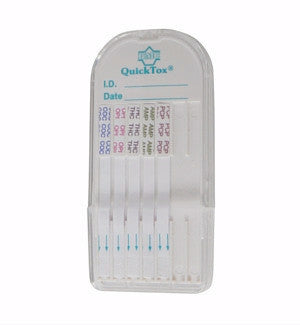 QuickTox 9 panel Drug Test Dip Cards w/AD | QT51A (25/box) - ToxTests