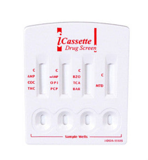 8-panel Alere Drug Screen iCassette Kit | I-DOA-1185 - ToxTests