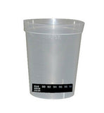 (25) Beaker-Style Urine Specimen Collection Cups w/ Temperature Strip | WCBS-101 - ToxTests